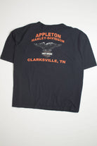 Vintage Appleton Henley Harley Davidson T-Shirt