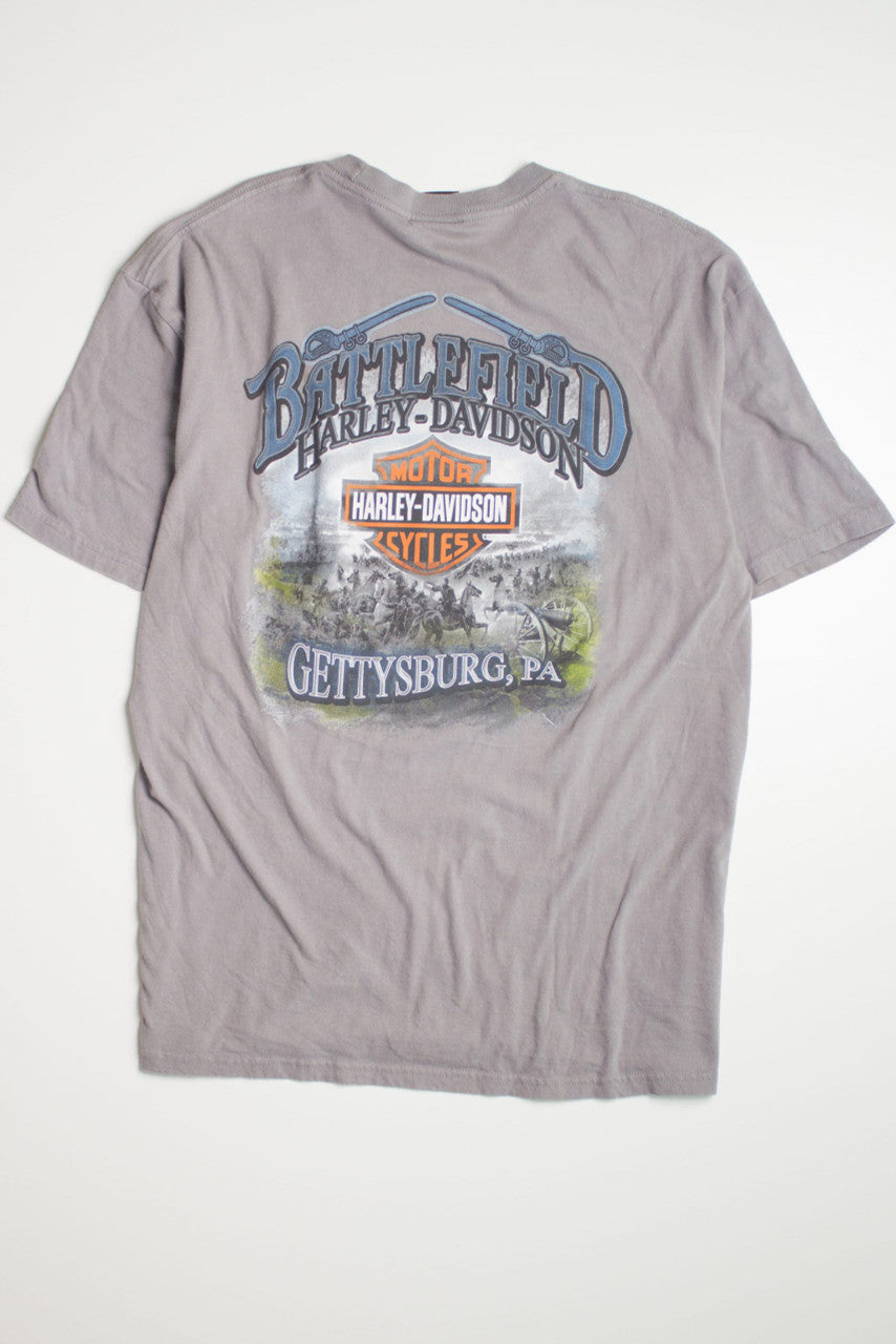 Vintage Battlefield Harley Davidson T-Shirt