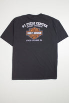 Vintage State College Pocket Harley Davidson T-Shirt