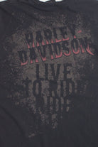 Live To Ride Harley Davidson T-Shirt 1