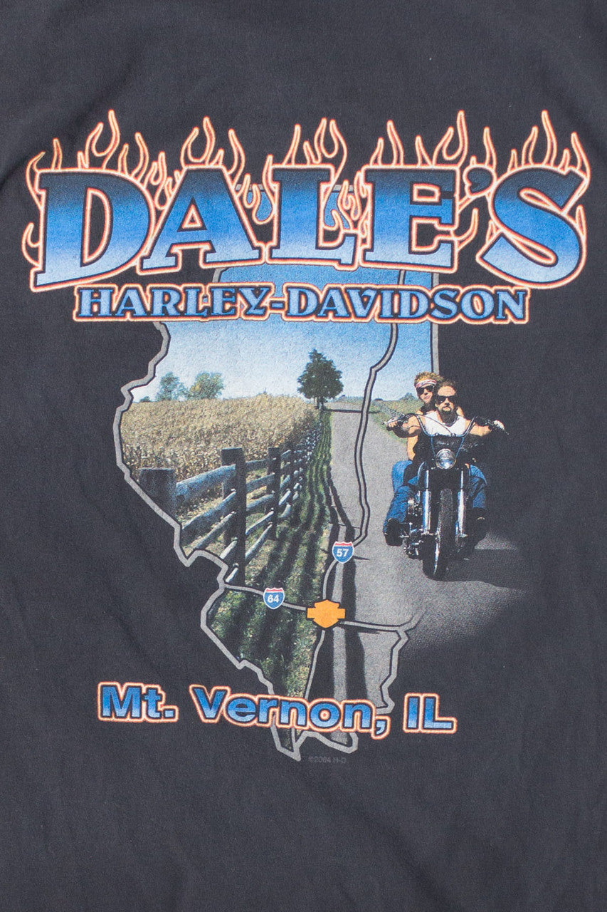 Vintage Dale's Harley Davidson T-Shirt 1