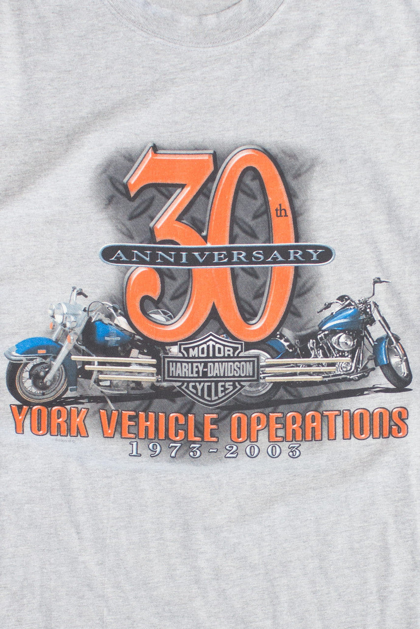 Vintage York PA Harley Davidson T-Shirt