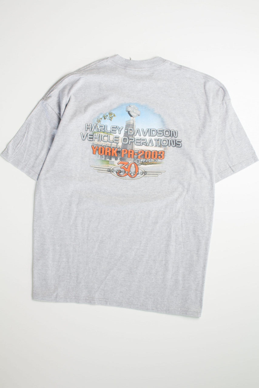 Vintage York PA Harley Davidson T-Shirt