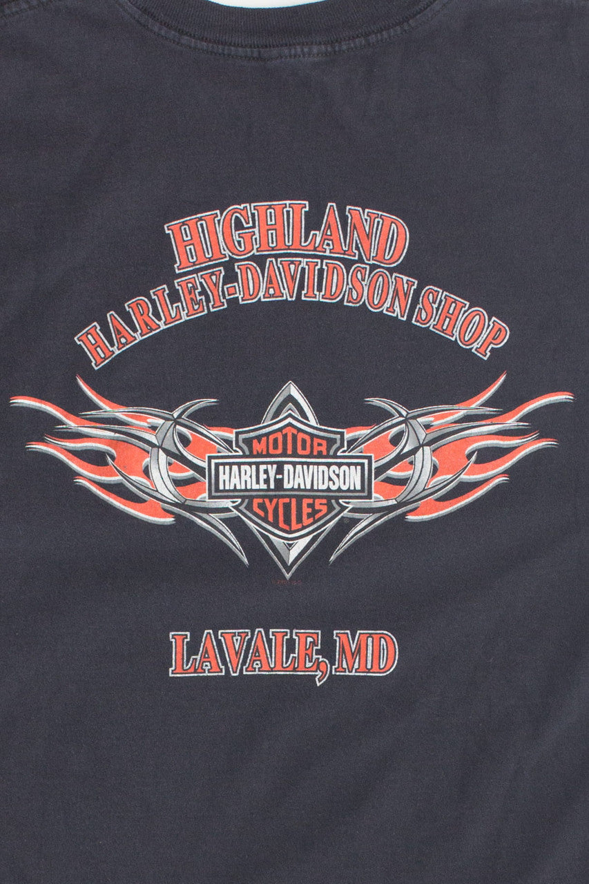 Vintage Highland Harley Davidson T-Shirt