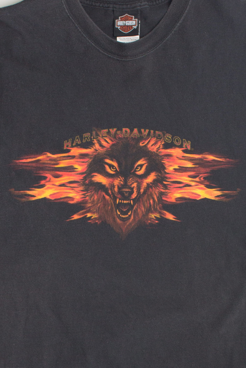 Fort Meyers Wolf Harley Davidson T-Shirt