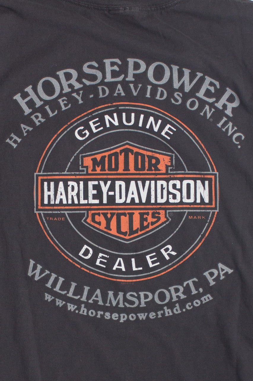 Horsepower Pocket Harley Davidson T-Shirt