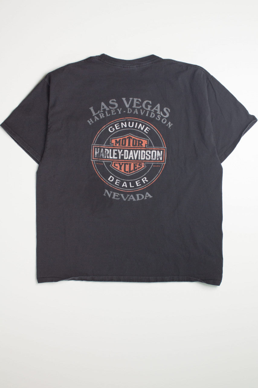 Las Vegas Pocket Harley Davidson T-Shirt