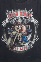 Tasmanian Devil Biker T-Shirt