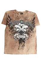 Y2k Gothic Harley Davidson T-Shirt (2000s) 663