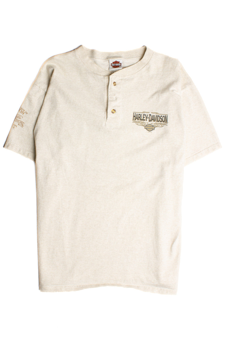 Vintage  Harley Davidson Polo Shirt 666