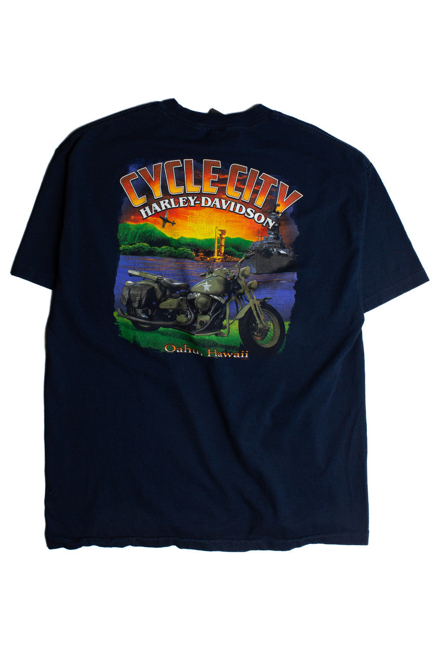 Vintage Harley Davidson Harley Davidson T-Shirt (2010s) 671