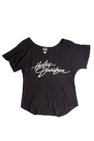 Vintage Off The Shoulder Harley Davidson T-Shirt (2010s) 675