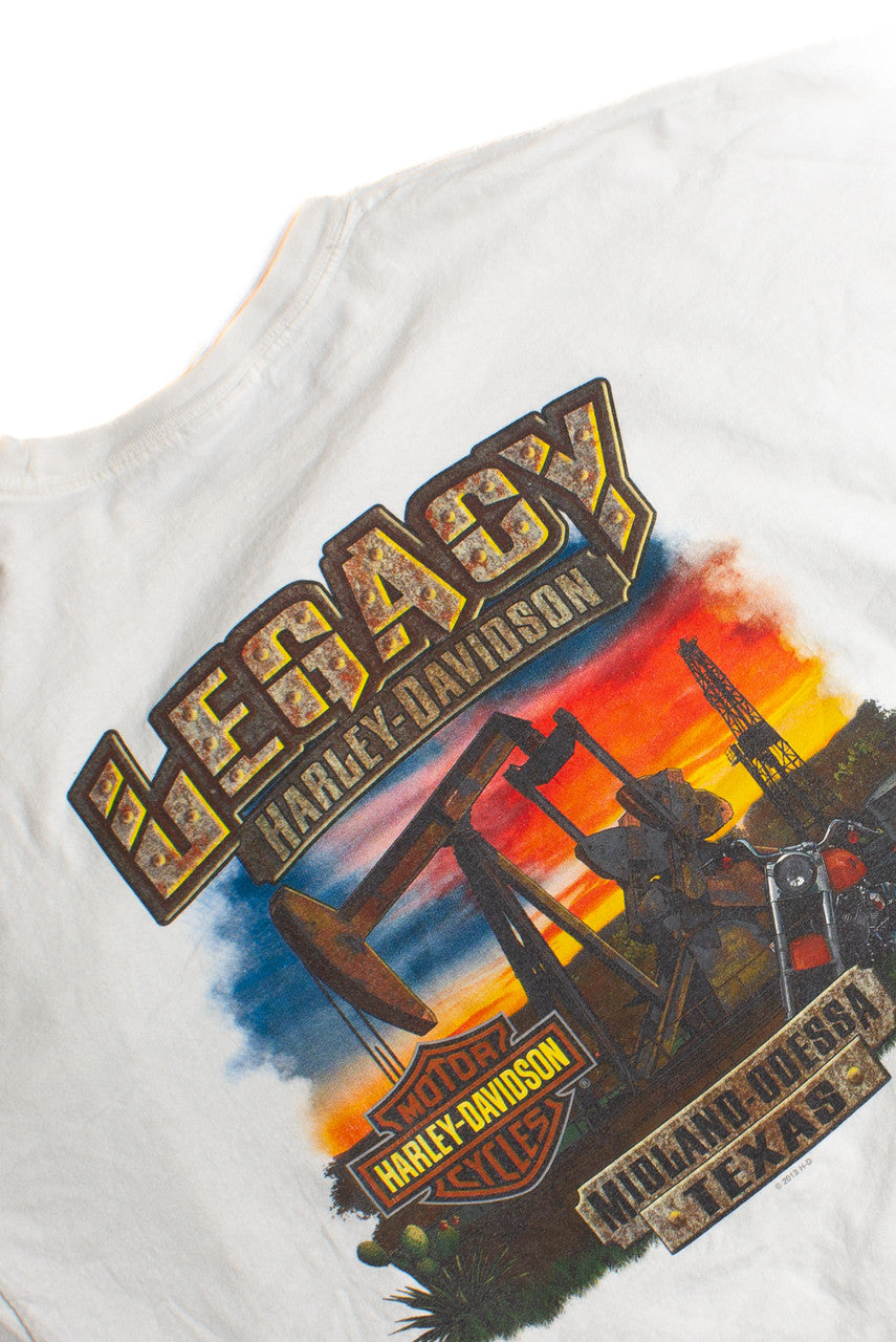 Recycled Harley Davidson T-Shirt (2010s) 676