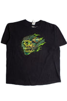 Green Skull Harley Davidson T-Shirt (2010s)677