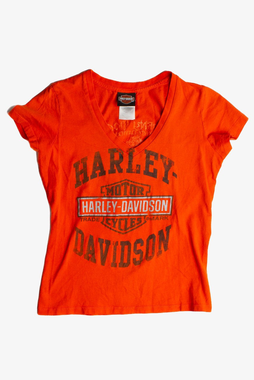 Vintage Horny Toad Harley Davidson Baby Tee (2000s) 683