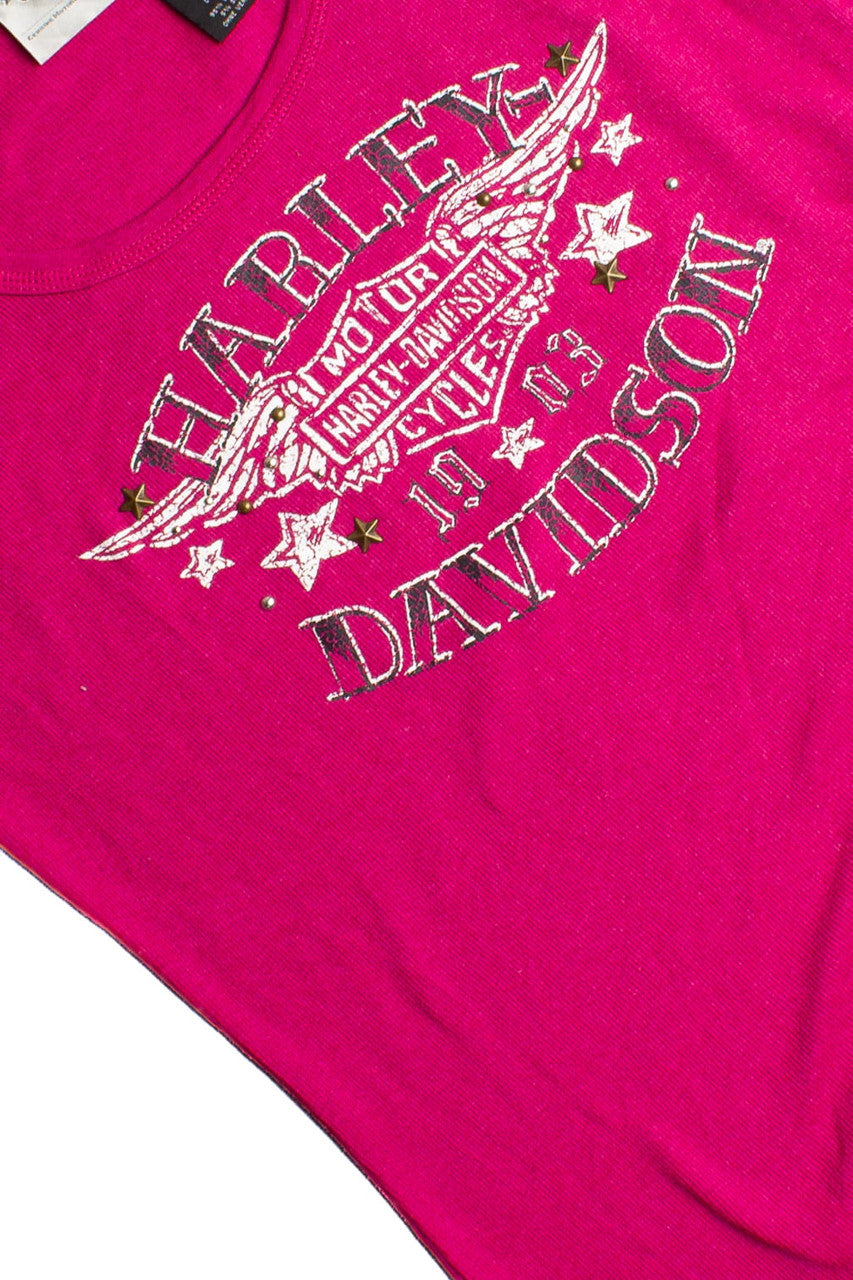 Vintage Harley Davidson Womens Tank (2000s) 699