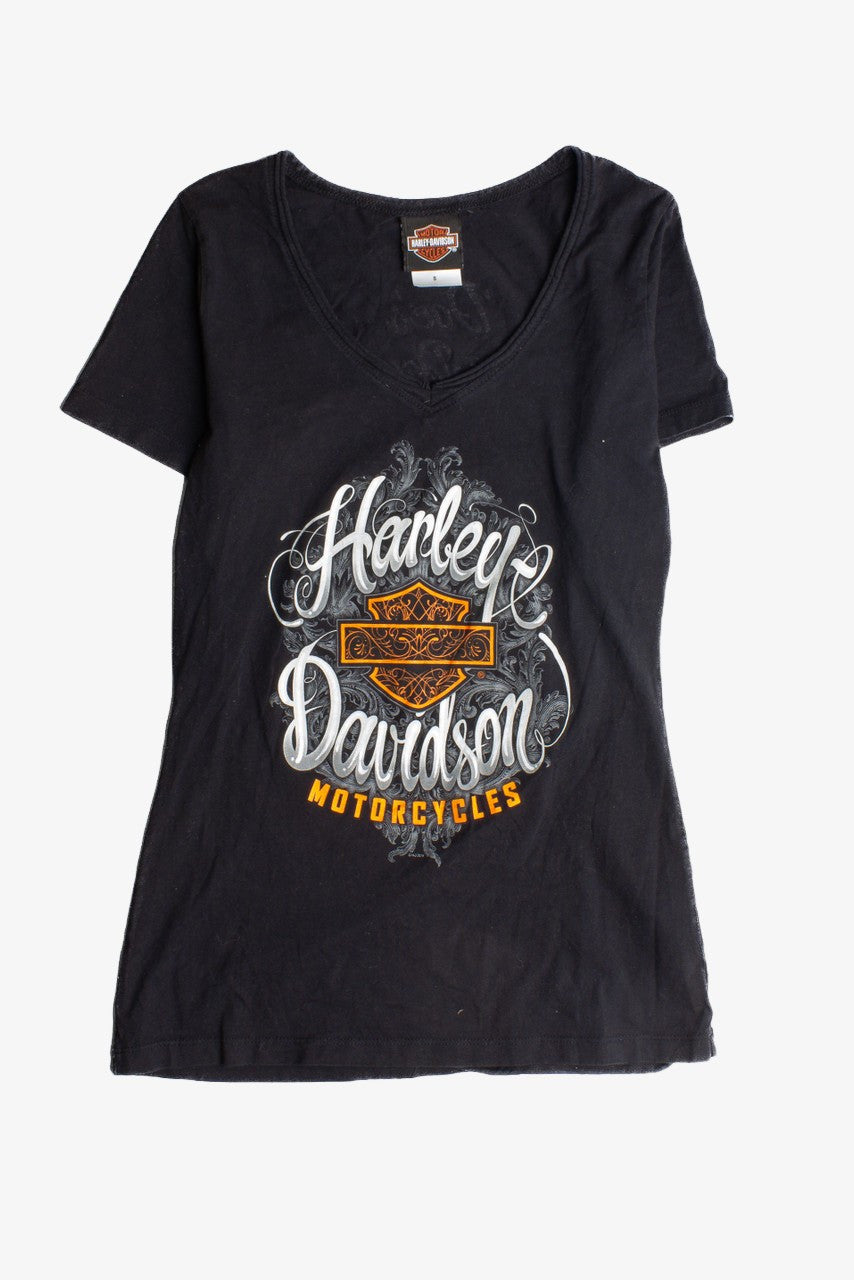 Vintage Harley Davidson Womens T-Shirt (2010s)