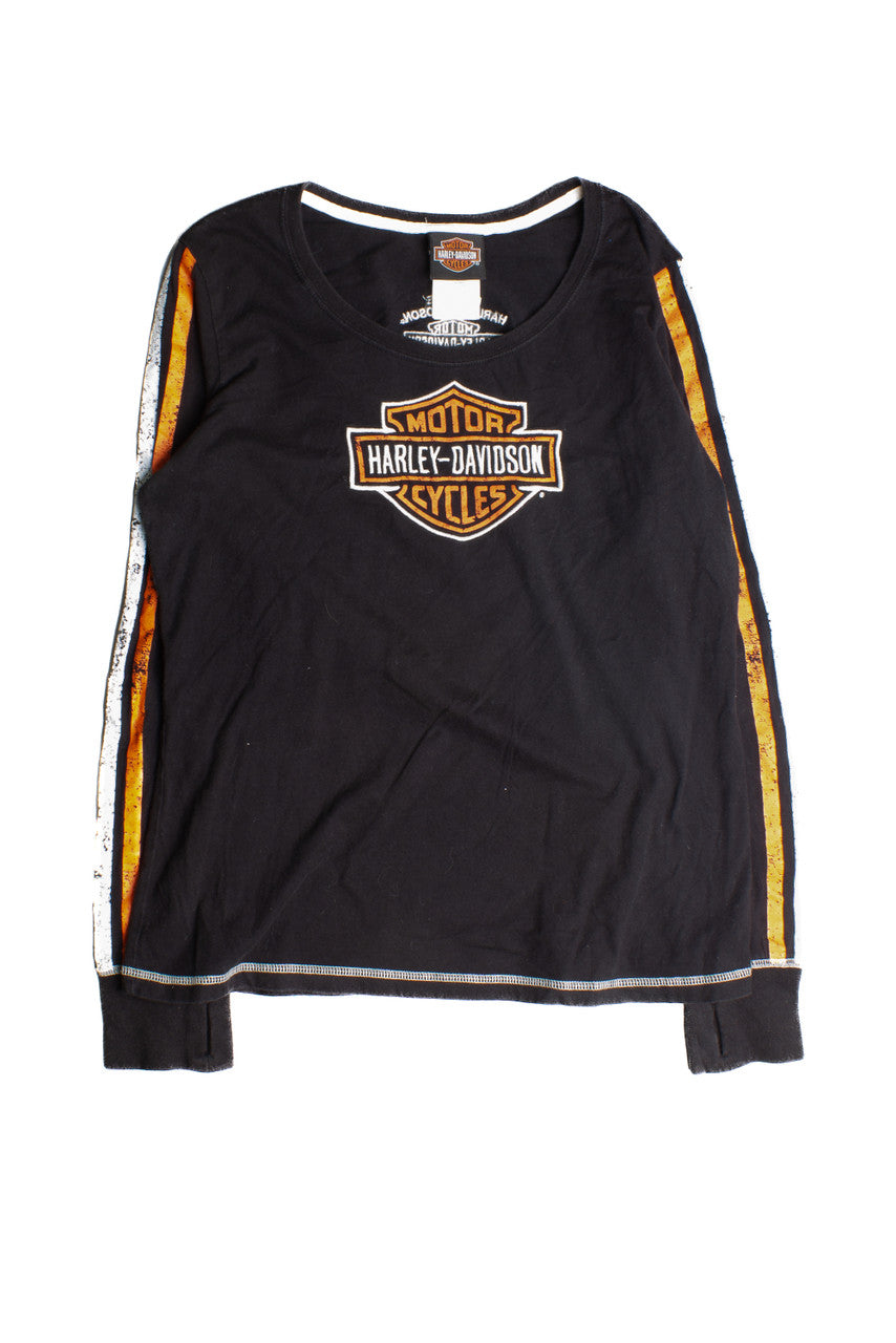 Vintage  Harley Davidson Long Sleeve T-Shirt (2000s) 718