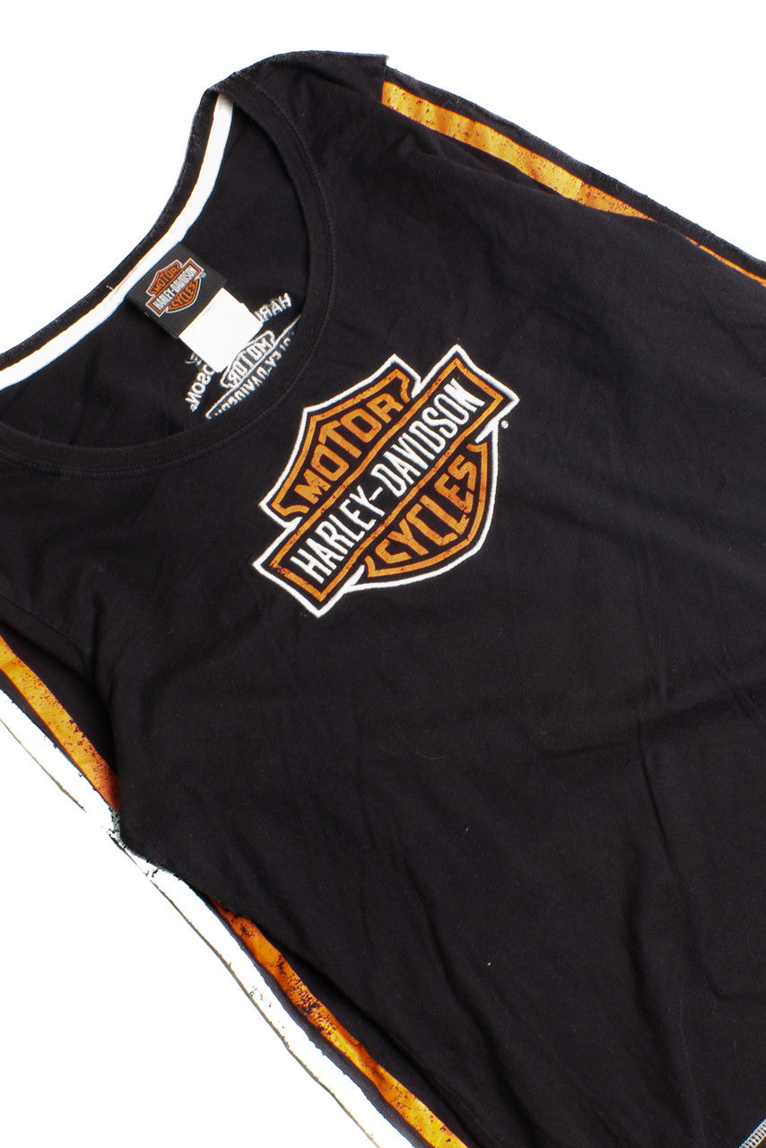 Vintage  Harley Davidson Long Sleeve T-Shirt (2000s) 718