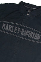 Vintage Harley Davidson Button Up Shirt