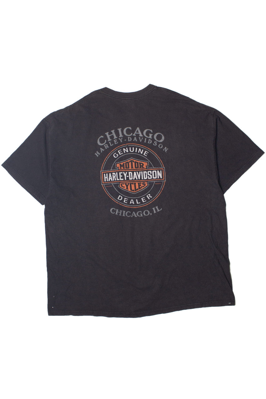 ＞Harley-Davidson シカゴ Tシャツ 3XL Chicago Harley Davidson T-Shirt (2009) – Ragstock