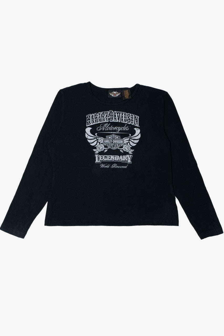 Vintage 2003 "Legendary" Harley Davidson Long Sleeve T-Shirt