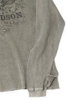 Harley Davidson Waffle Weave Thermal Long Sleeve T-Shirt