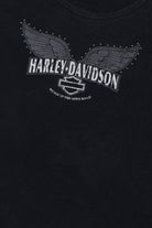 Vintage Y2K "Wings Of The Open Road" Harley Davidson Long Sleeve T-Shirt