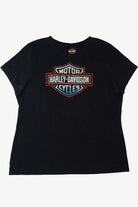 Harley Davidson Bedazzled Logo T-Shirt
