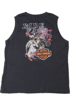 Harley Davidson Unicorn "Ride Fast" Tank Top T-Shirt