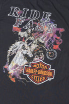 Harley Davidson Unicorn "Ride Fast" Tank Top T-Shirt