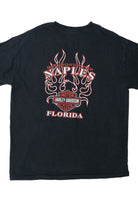 Harley Davidson "Naples, Florida" Skull Pocket T-Shirt