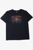 Vintage 2002 Harley Davidson Orlando Florida Flames T-Shirt