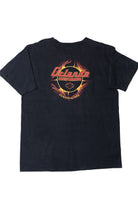 Vintage 2002 Harley Davidson Orlando Florida Flames T-Shirt