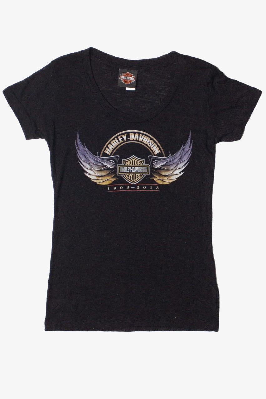 Daytona Beach Florida Women's Cut Harley Davidson T-Shirt