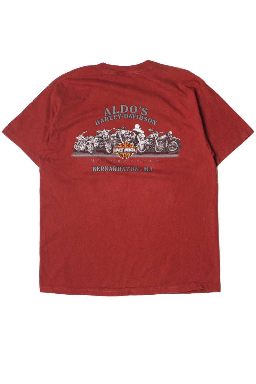 Bernardstown Massachusetts Harley Davidson T-Shirt (2010)