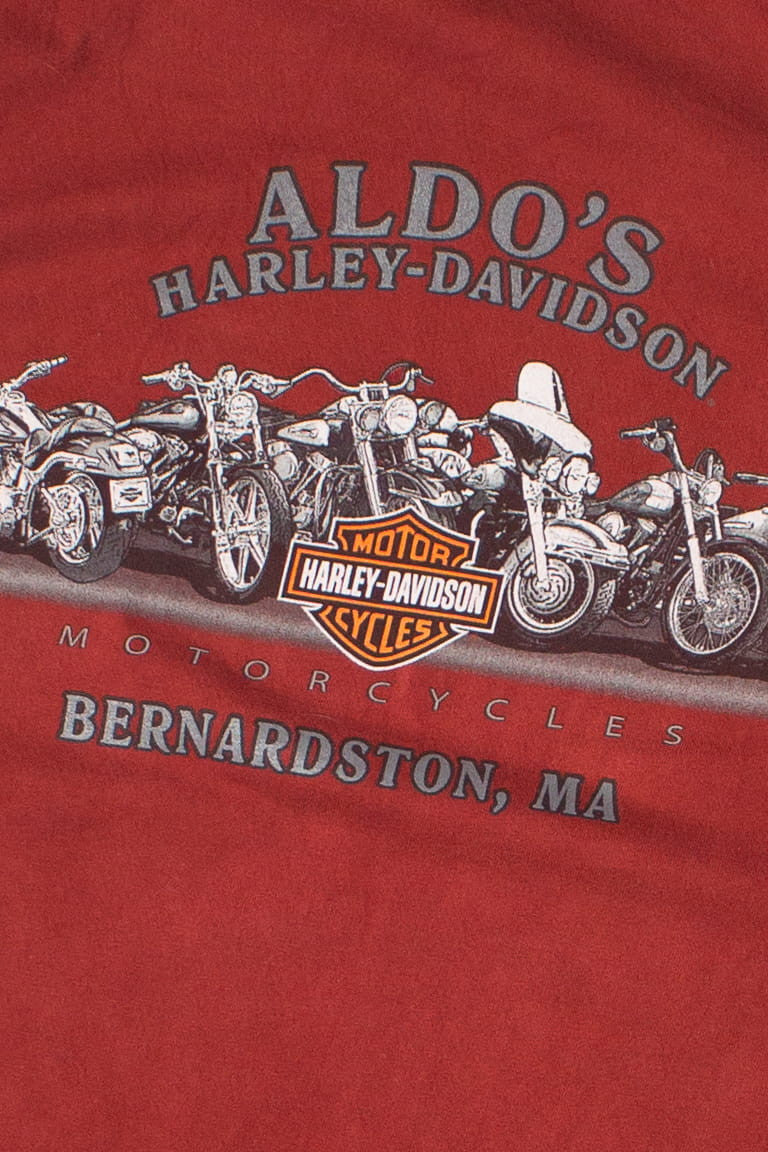 Bernardstown Massachusetts Harley Davidson T-Shirt (2010)