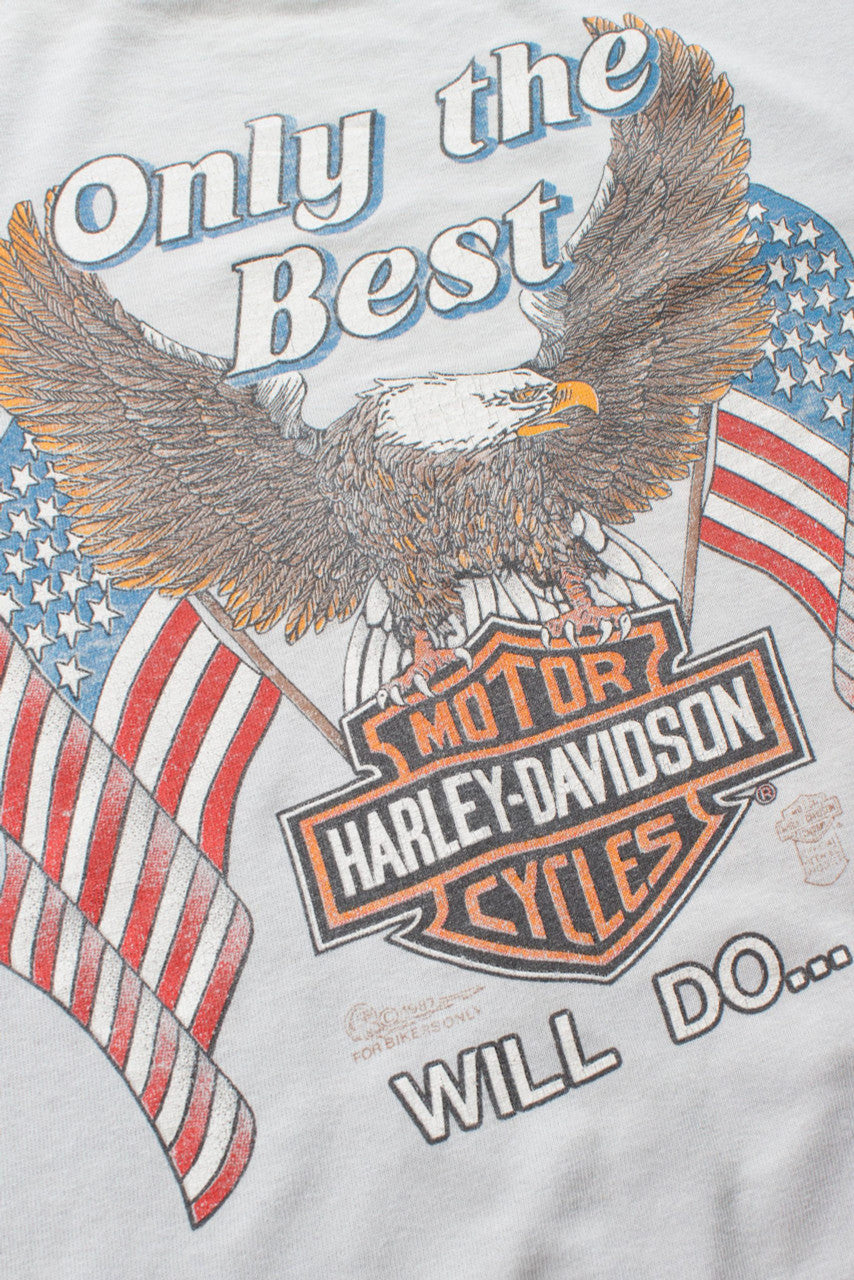 '87 Only the Best Harley Davidson T-Shirt