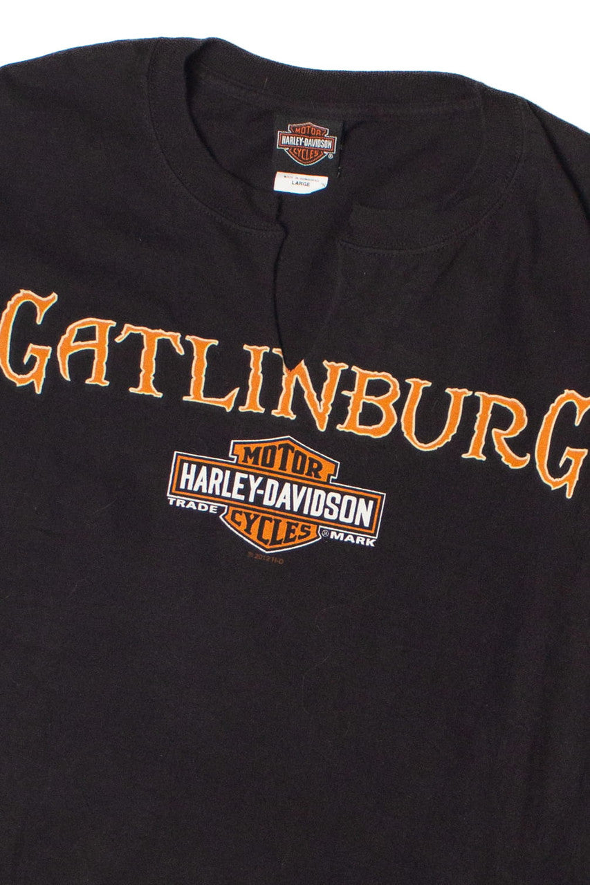 Hillbilly Gatlinburg Tennessee Harley Davidson T-Shirt (2012
