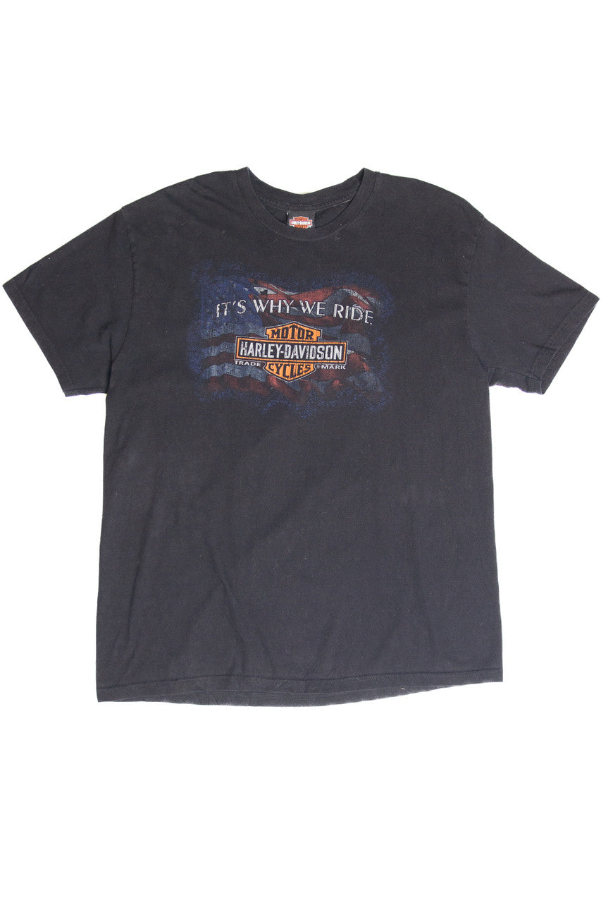 Recycled Holstein's Harley Davidson Omaha NE T-Shirt