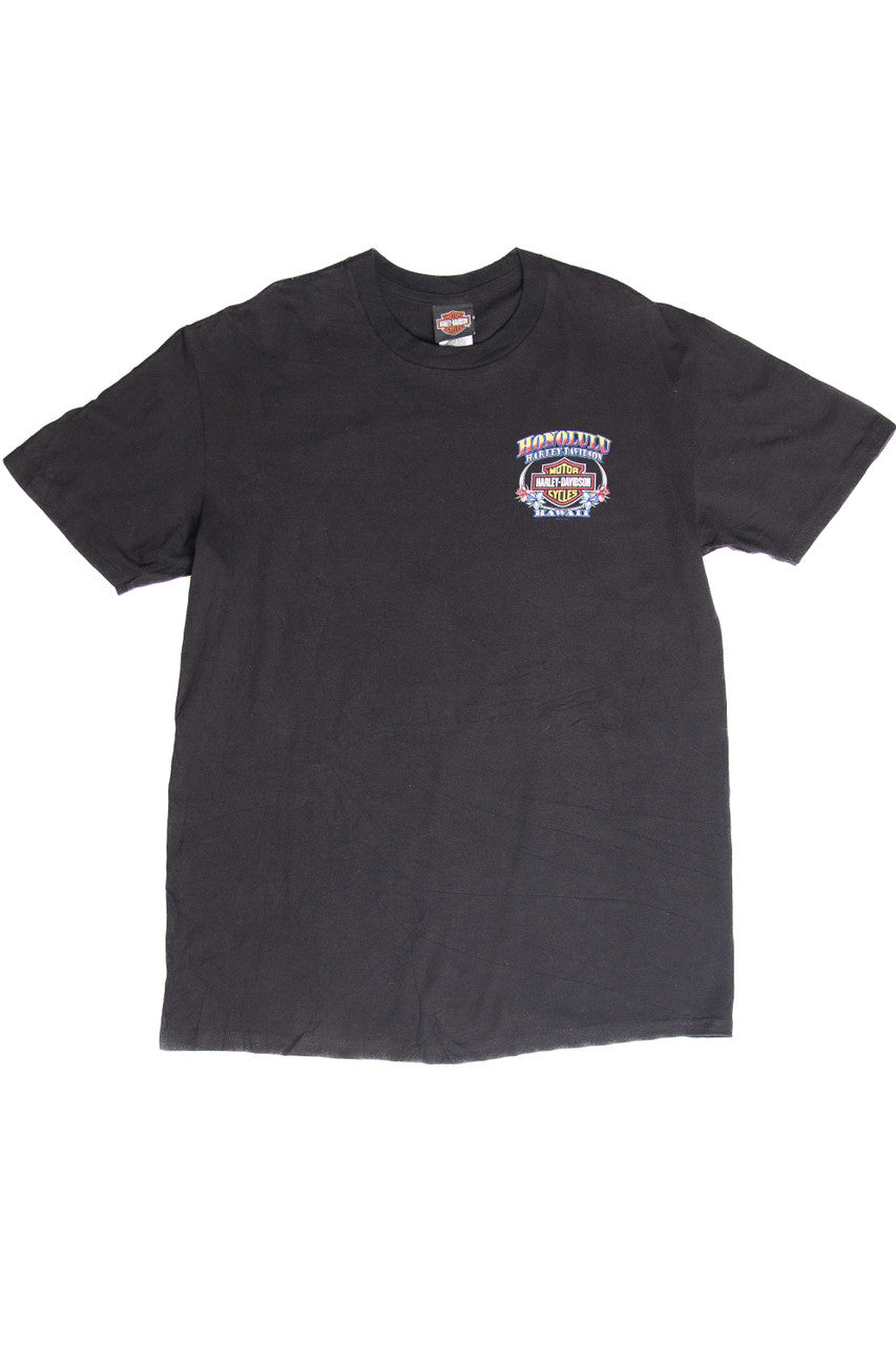Recycled Honolulu Harley Davidson T-Shirt 838