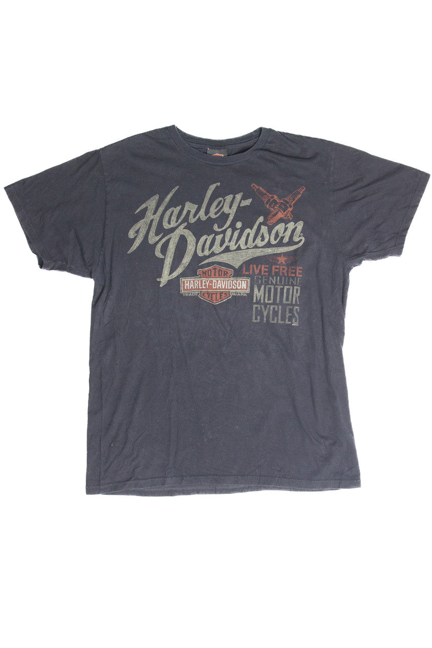 Recycled Dubuque Harley Davidson T-Shirt