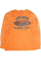 Recycled Smoky Mountain Harley Davidson Long Sleeve T-Shirt