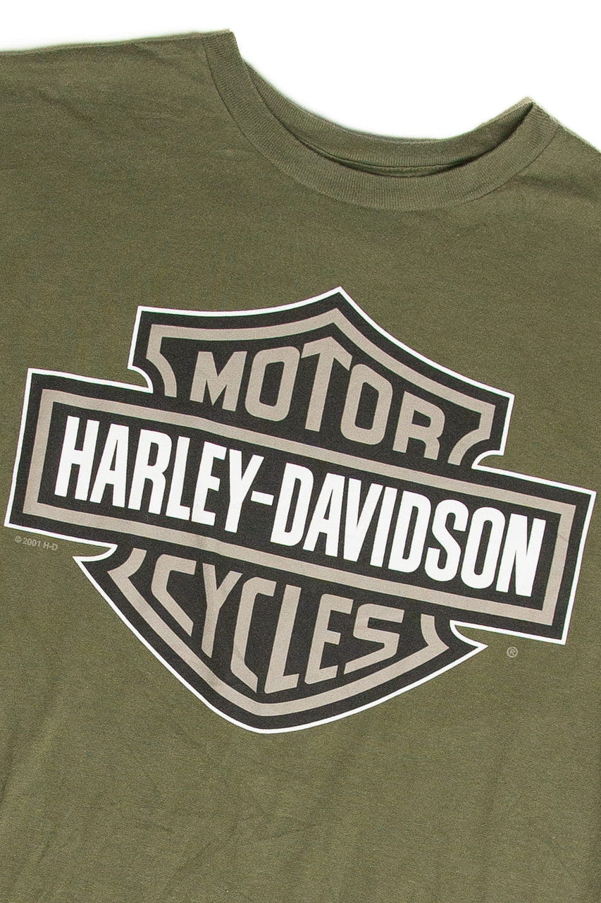 Vintage Natchez Trace Harley Davidson T-Shirt (2001)