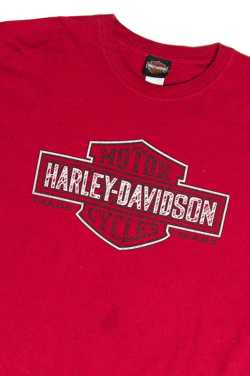 Recycled Rockstar Fort Myers Harley Davidson T-Shirt