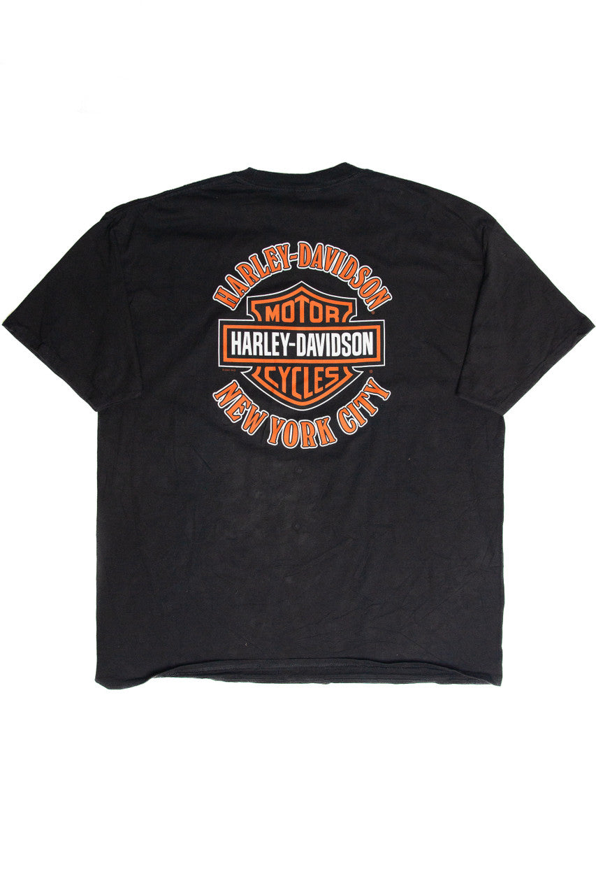 Recycled New York City Harley Davidson T-Shirt
