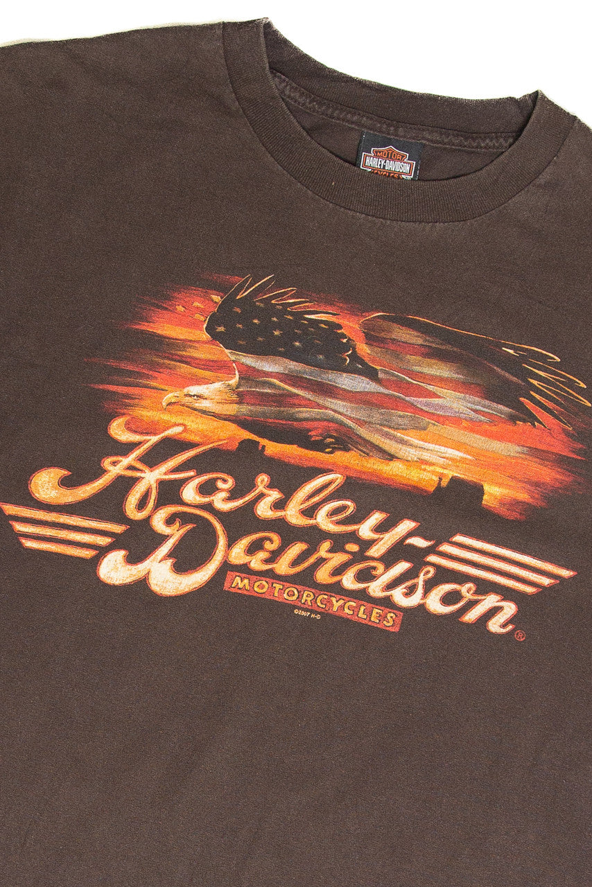 Recycled West Palm Beach Harley Davidson T-Shirt