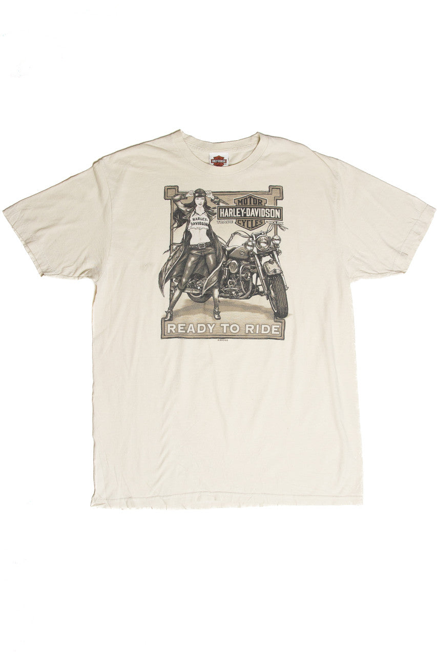 Recycled Wisconsin Dells Reel Brothers Harley Davidson T-Shirt