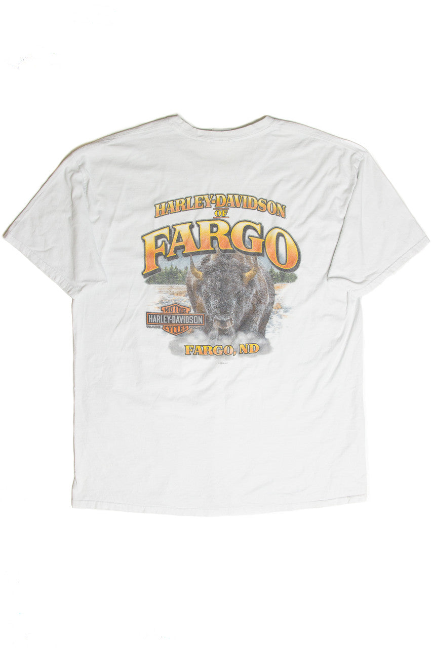 Recycled Harley Davidson Of Fargo T-Shirt