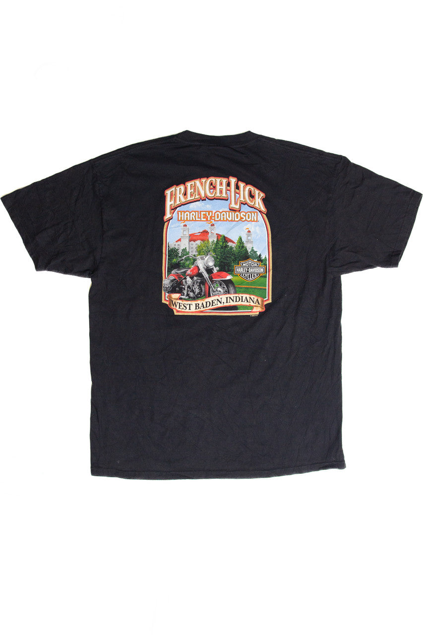 Recycled French Lick Harley Davidson T-Shirt